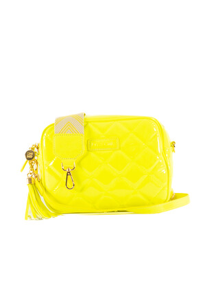 Sally- Neon Patent Yellow