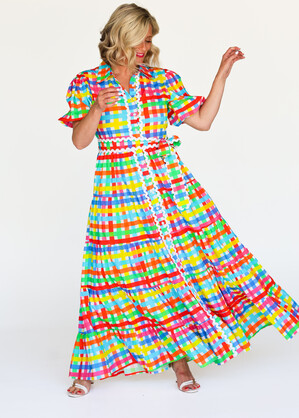 Alice Neon Gingham