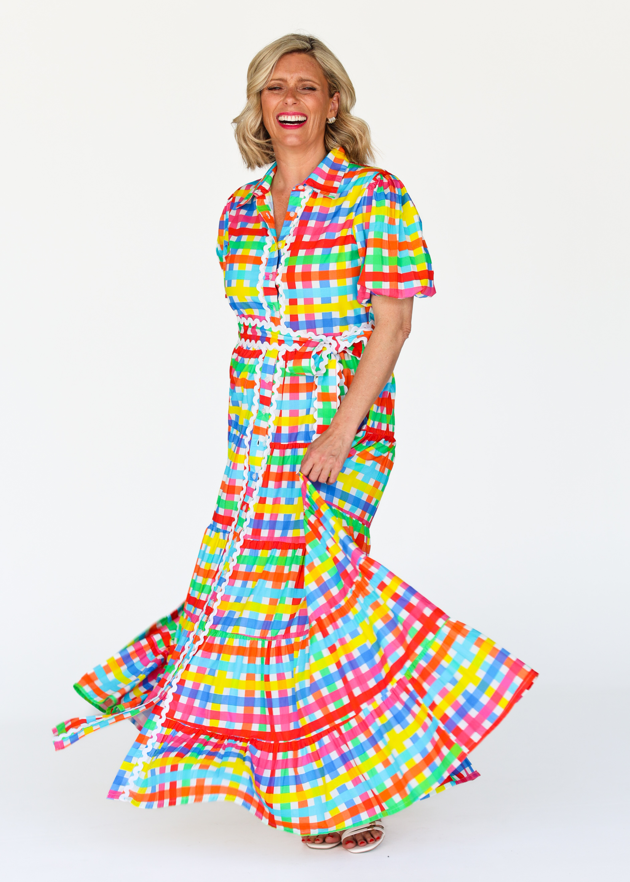 Alice Neon Gingham