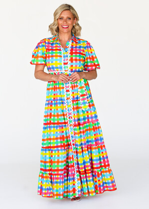 Alice Neon Gingham