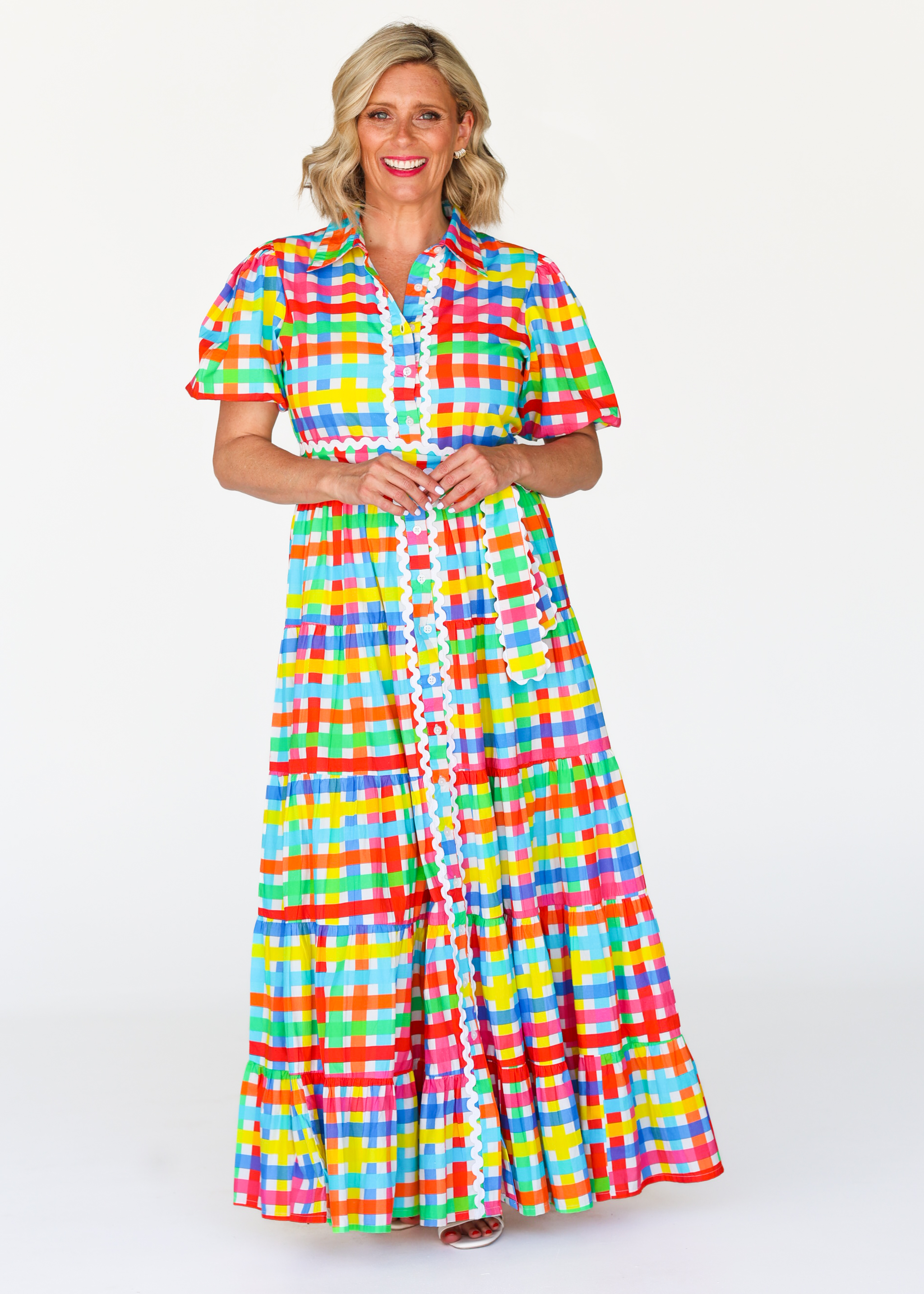 Alice Neon Gingham