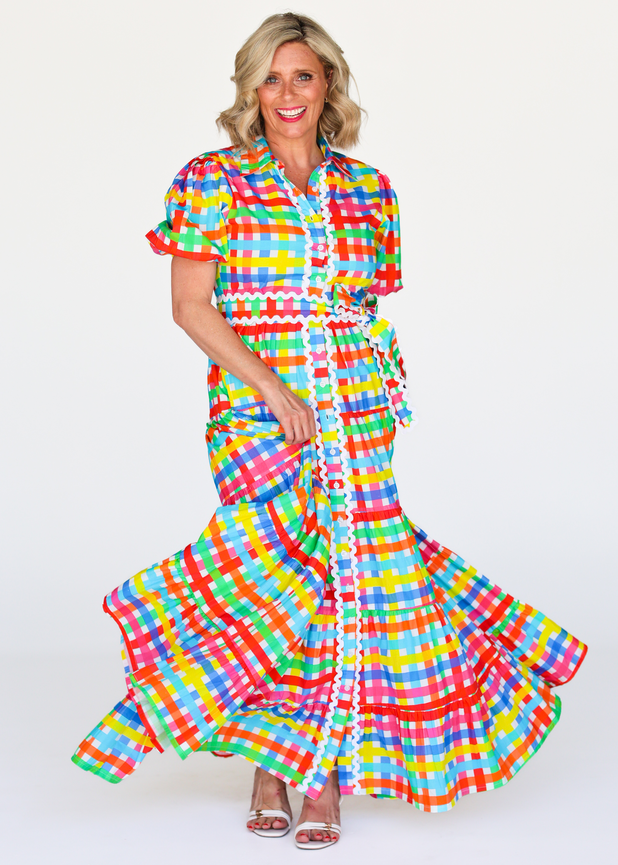 Alice Neon Gingham