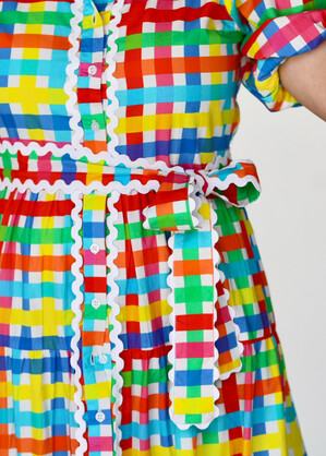 Alice Neon Gingham
