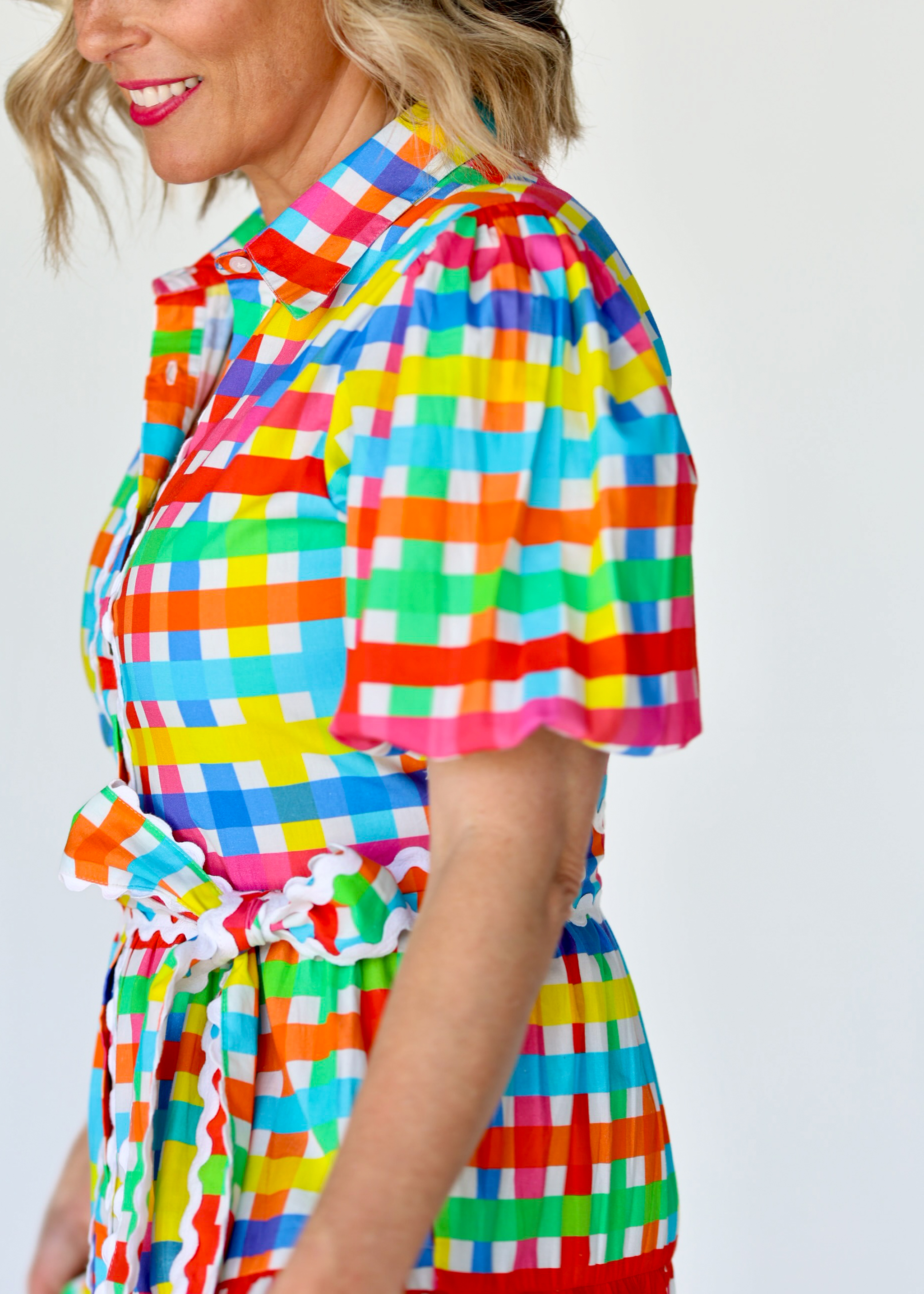 Alice Neon Gingham