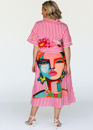 Frida Dress -Pink