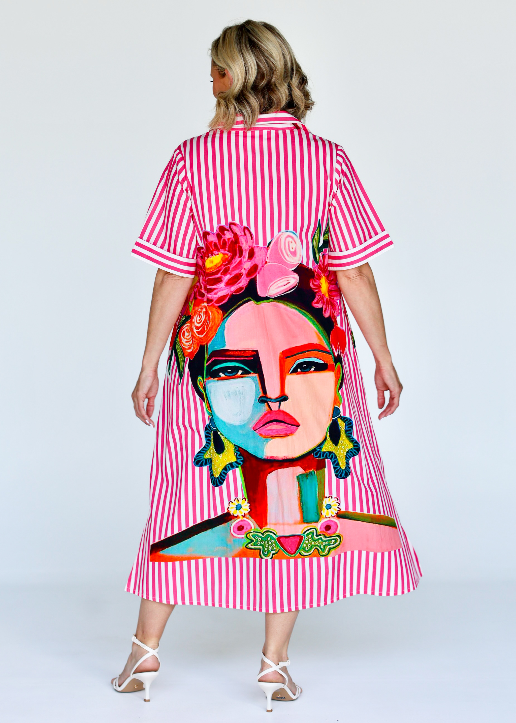 Frida Dress -Pink