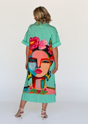 Frida Dress - Green