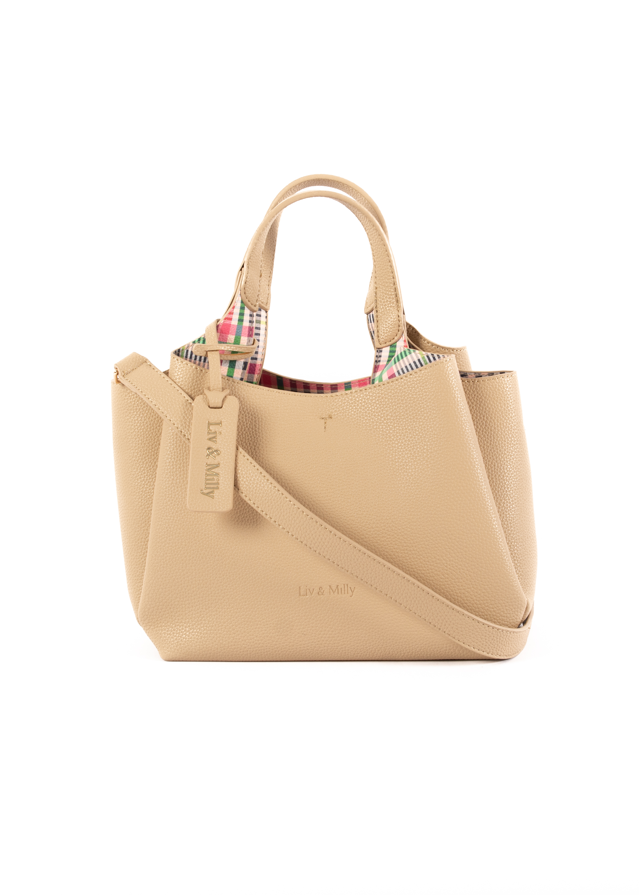 Taylor - Latte / Gingham