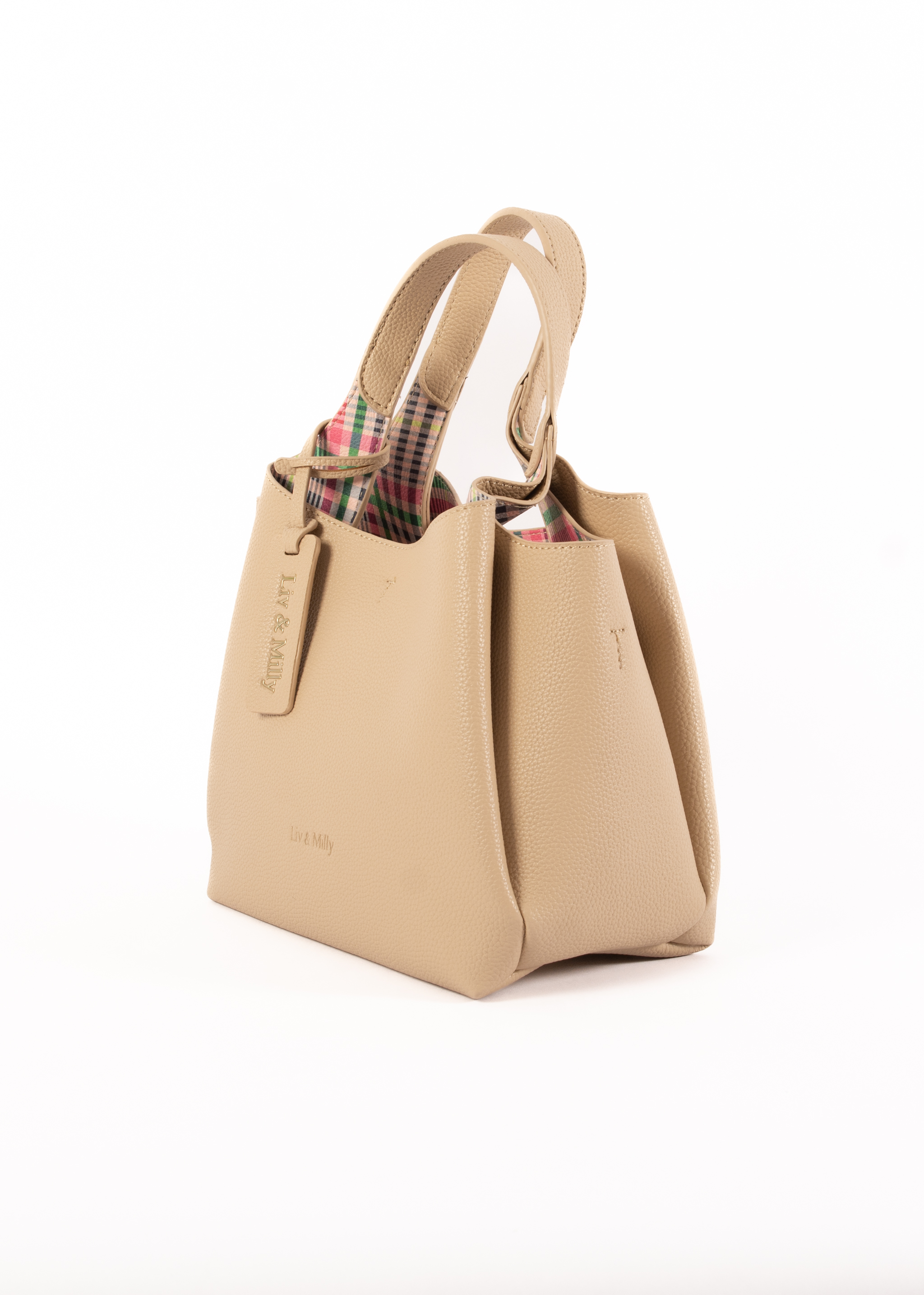 Taylor - Latte / Gingham