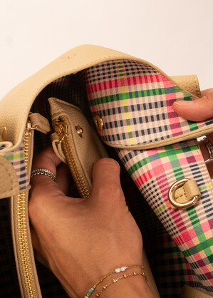 Taylor - Latte / Gingham