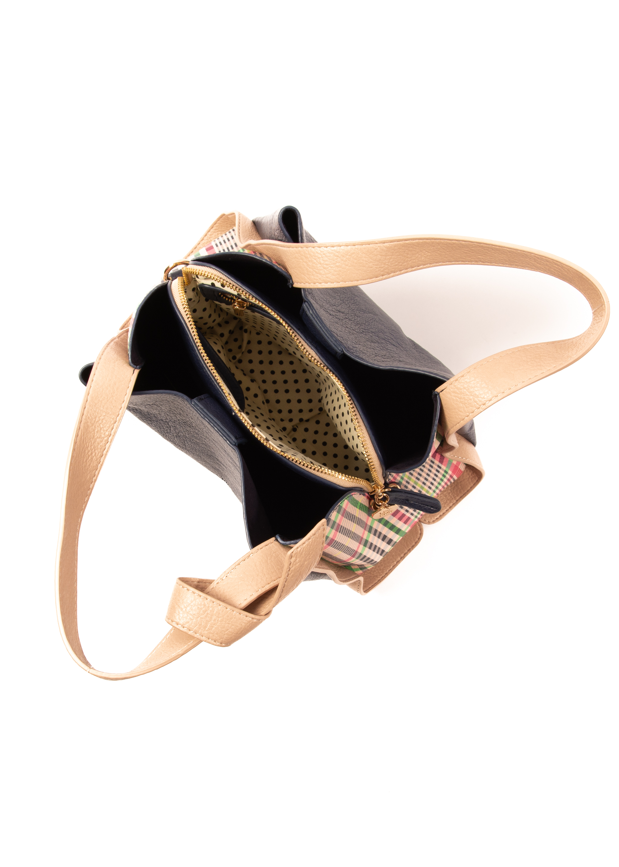 Tanya - Navy / Gingham