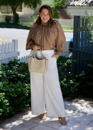 Taylor - Latte / Gingham