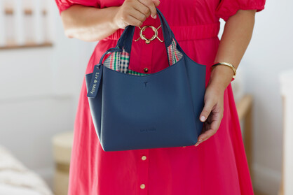 Taylor - Navy / Gingham