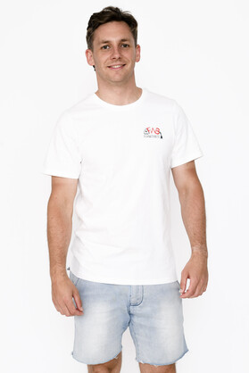 FWB Logo Tee - White
