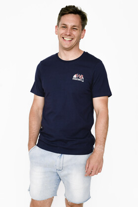FWB Lenny Tee - Navy