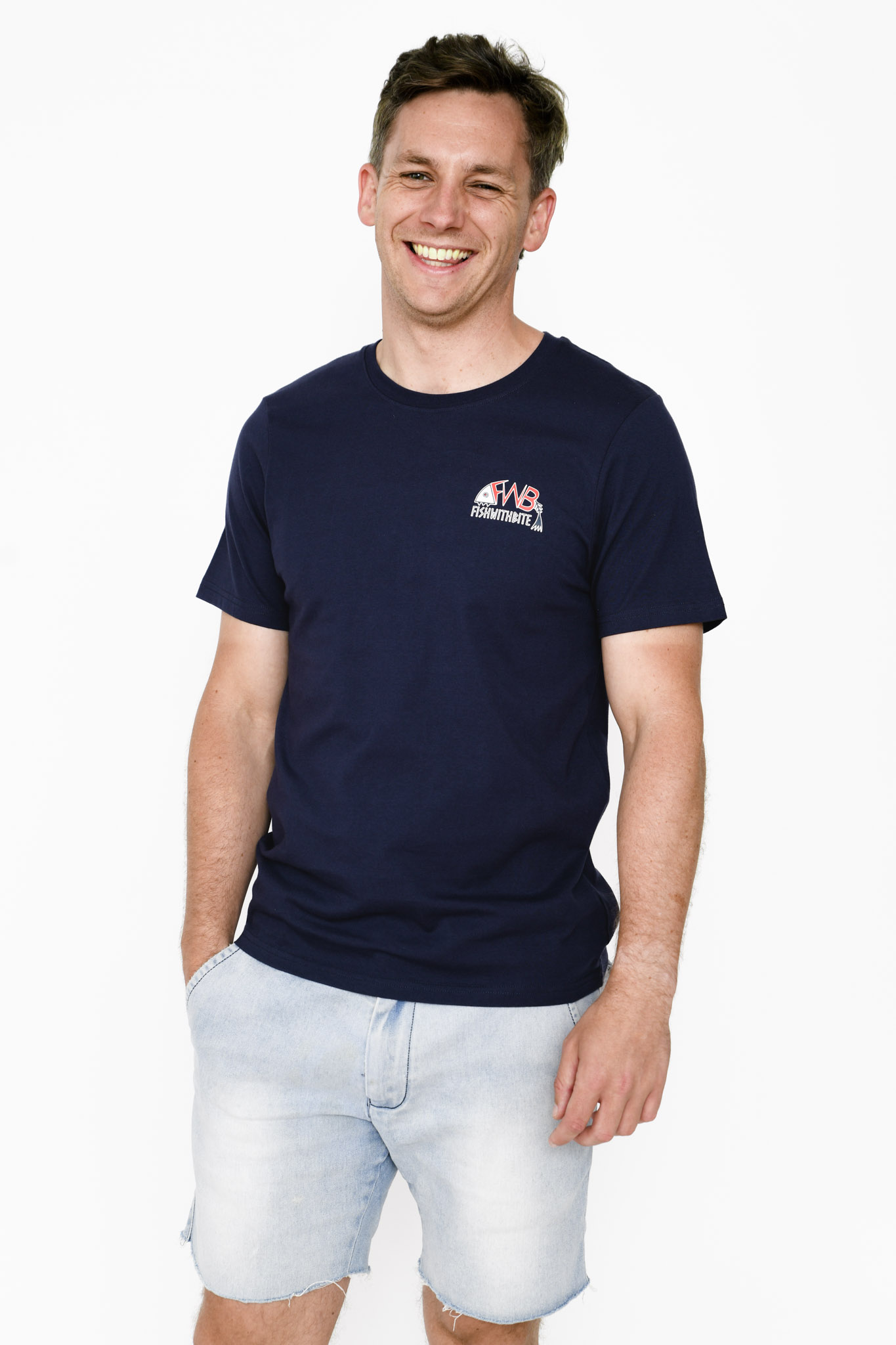 FWB Lenny Tee - Navy