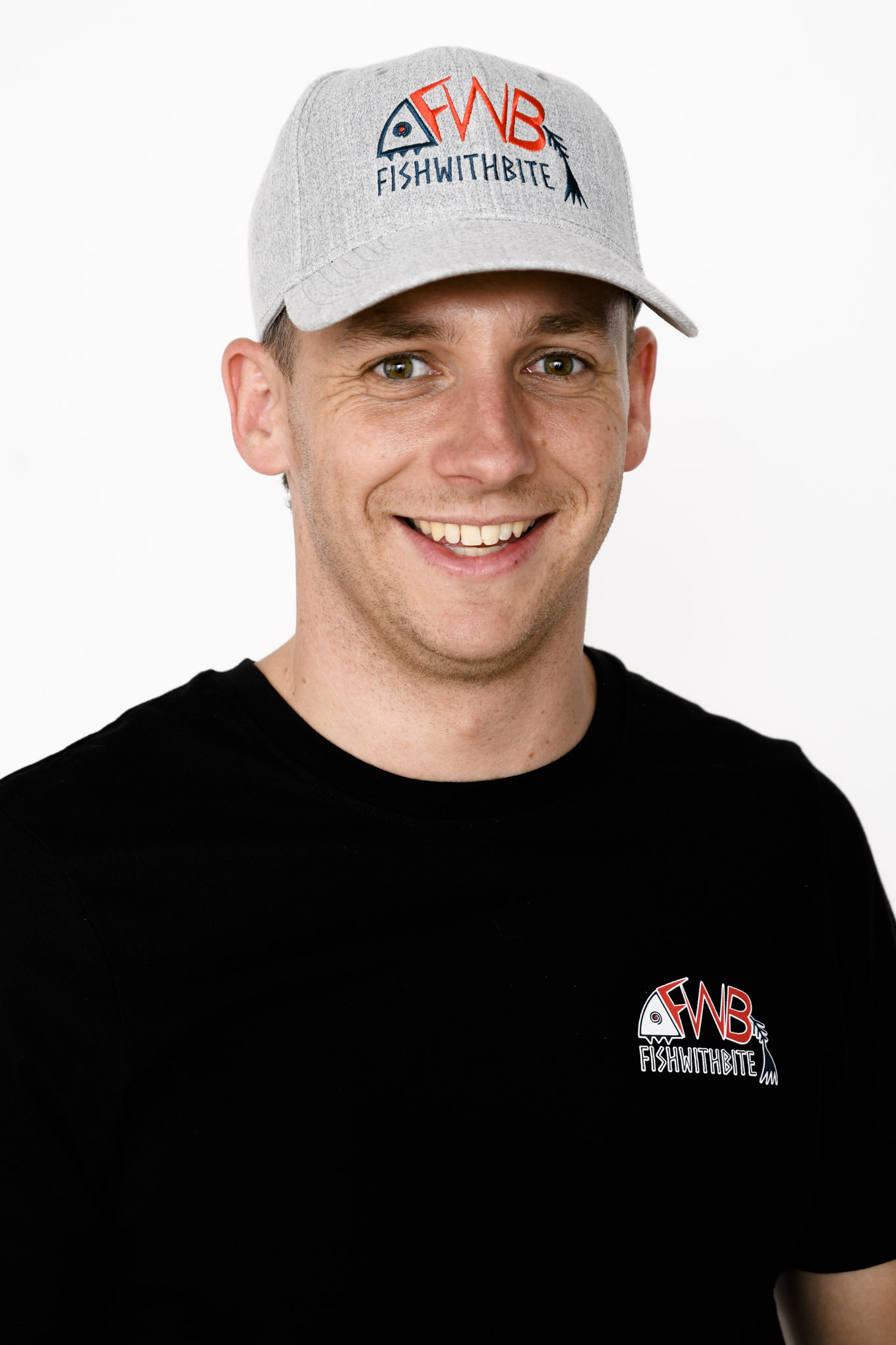 FWB Logo Cap - Light Grey Melange