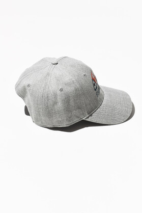 FWB Logo Cap - Light Grey Melange