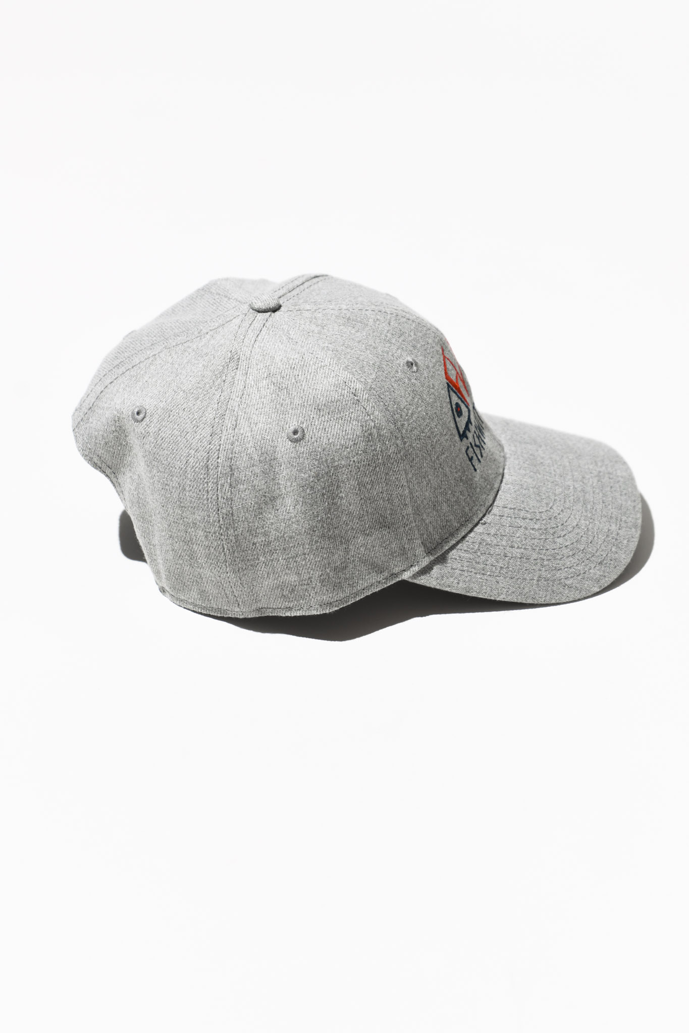FWB Logo Cap - Light Grey Melange