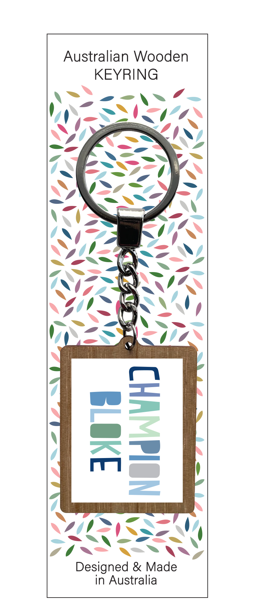 Champion Bloke Keyring