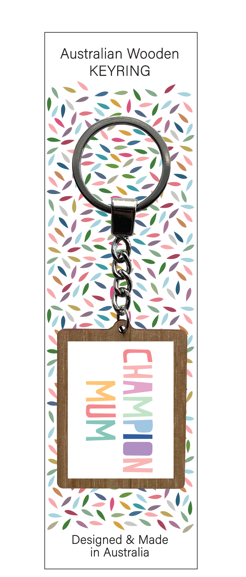 Champion Mum Keyring
