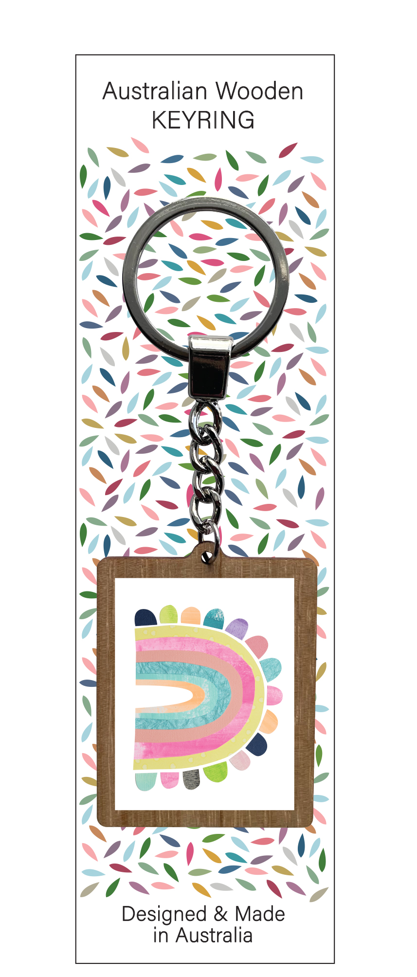 Rainbow Keyring