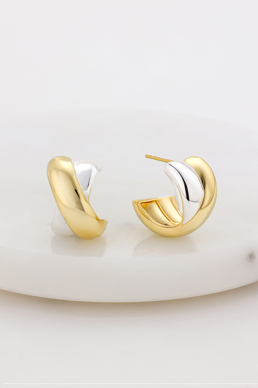 Freya Hoop - Gold/Silver