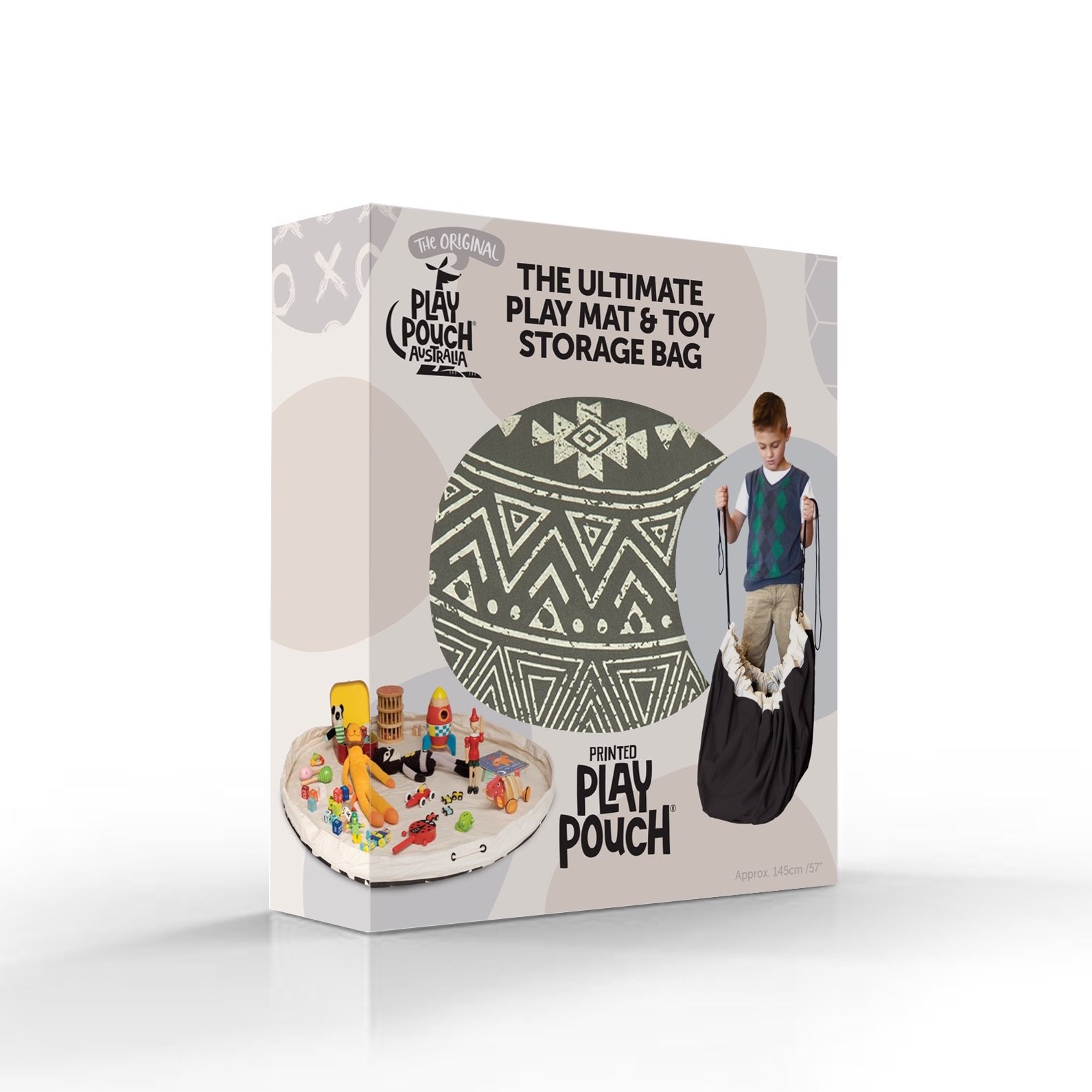 Wholesale Charcoal Boho Play Pouch Play Pouch Australia Fieldfolio