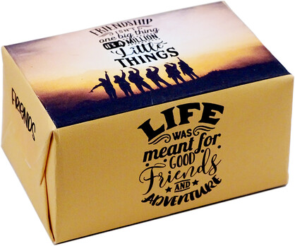 LIFE BAR - 24 (FRIENDS) FRIENDSHIP ISN'T ONE BIG THING IT'S A MILLION LITTLE THINGS