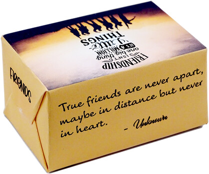 LIFE BAR - 24 (FRIENDS) FRIENDSHIP ISN'T ONE BIG THING IT'S A MILLION LITTLE THINGS