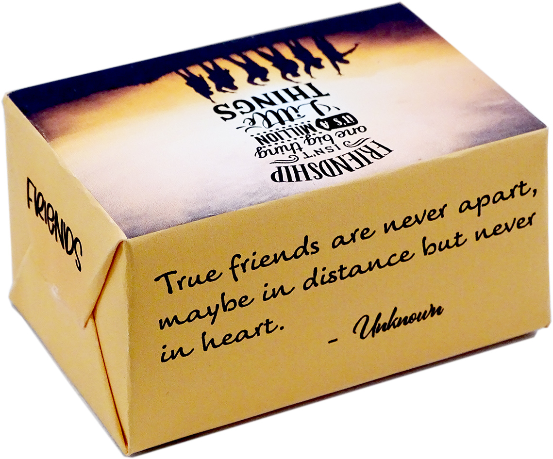 LIFE BAR - 24 (FRIENDS) FRIENDSHIP ISN'T ONE BIG THING IT'S A MILLION LITTLE THINGS