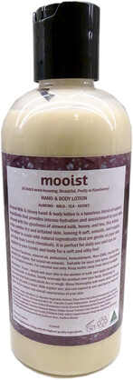 MOOIST PURPLE LABEL - 5 - ALMOND-MILK-TEA-HONEY - BODY LOTION 250ml