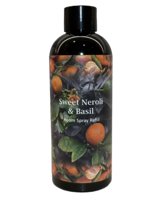 ROOM SPRAY - SWEET NEROLI & BASIL REFILL - 170ML