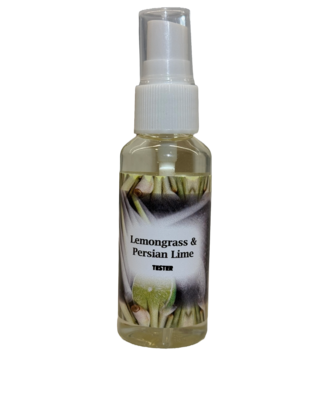 ROOM SPRAY - LEMONGRASS & PERSIAN LIME - TESTER 50ML