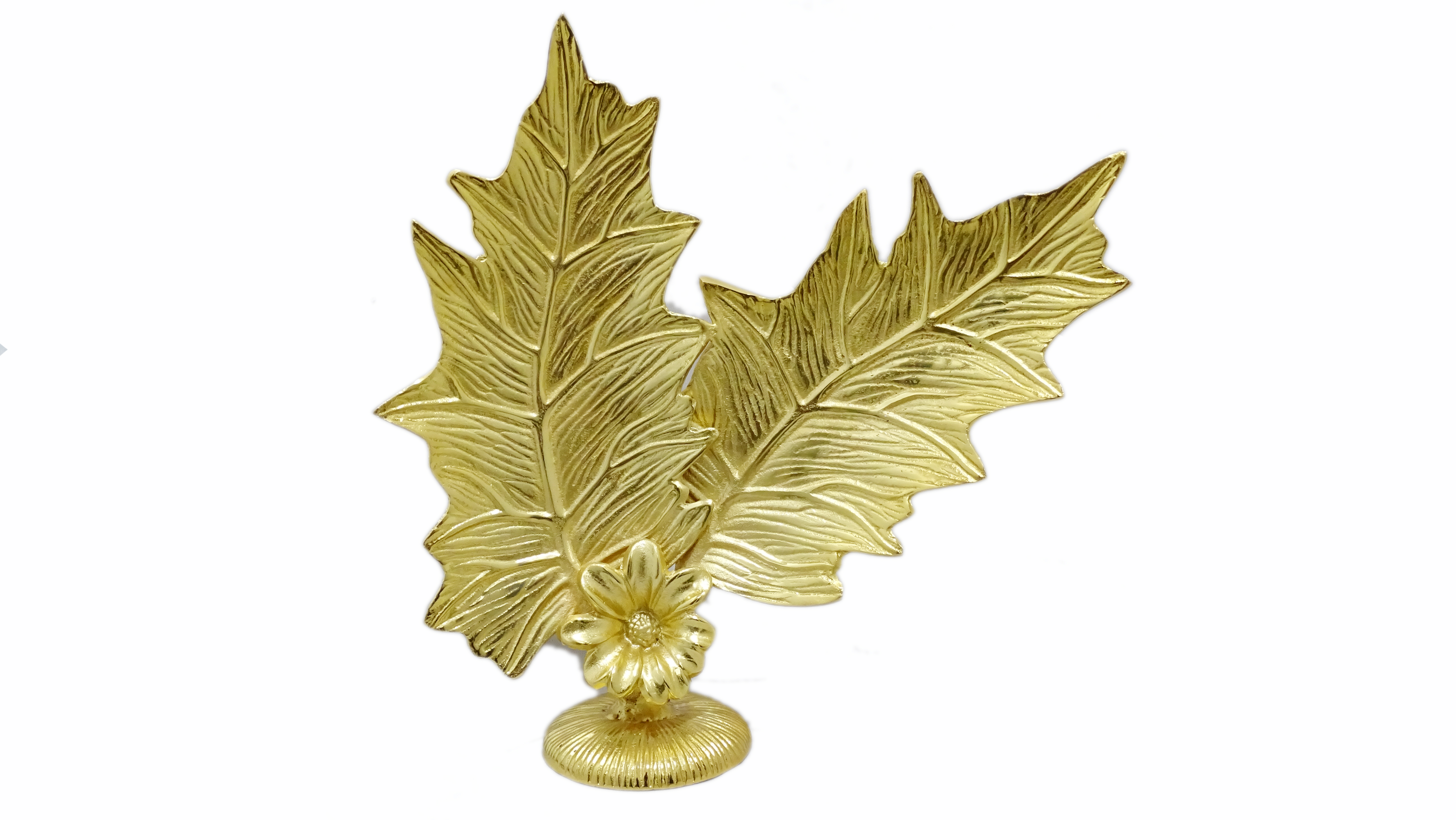 Gold Leaf Sculpture Momento 15"