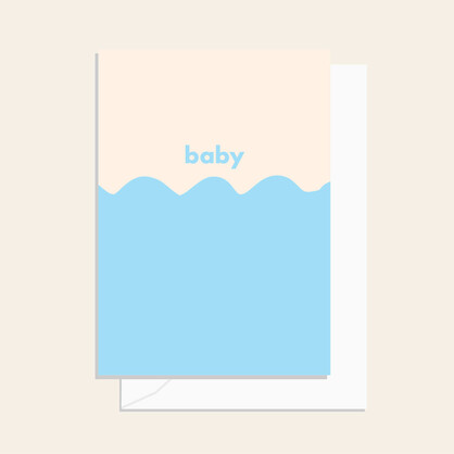 New Wavy Baby Blue