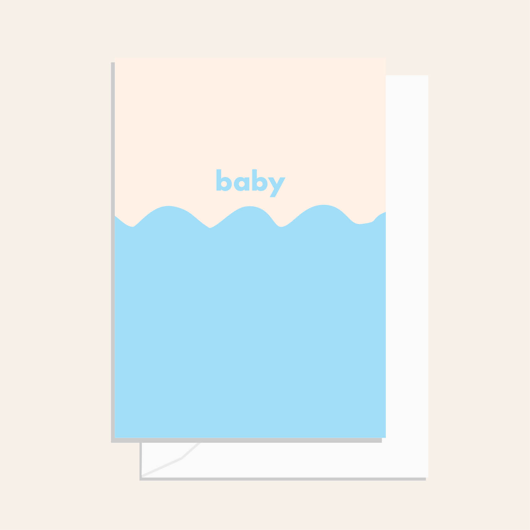 New Wavy Baby Blue