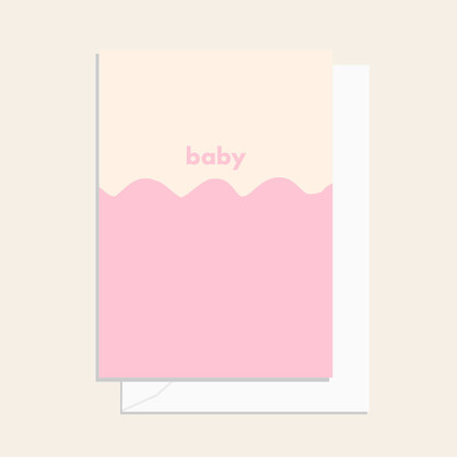 New Wavy Baby Pink