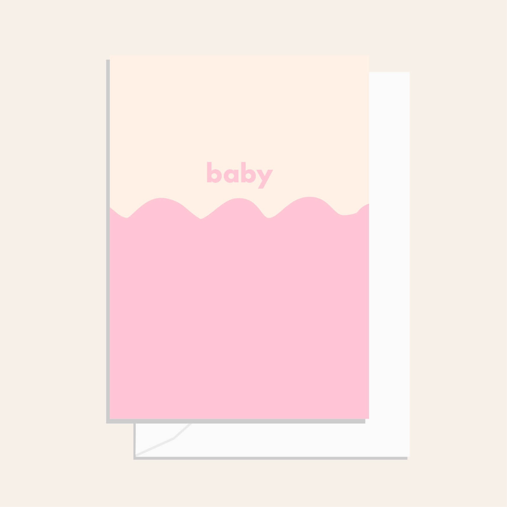 New Wavy Baby Pink