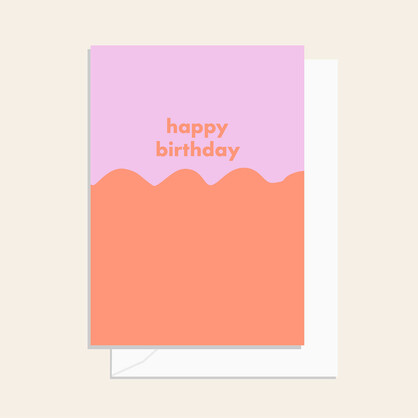 Wavy Birthday Coral