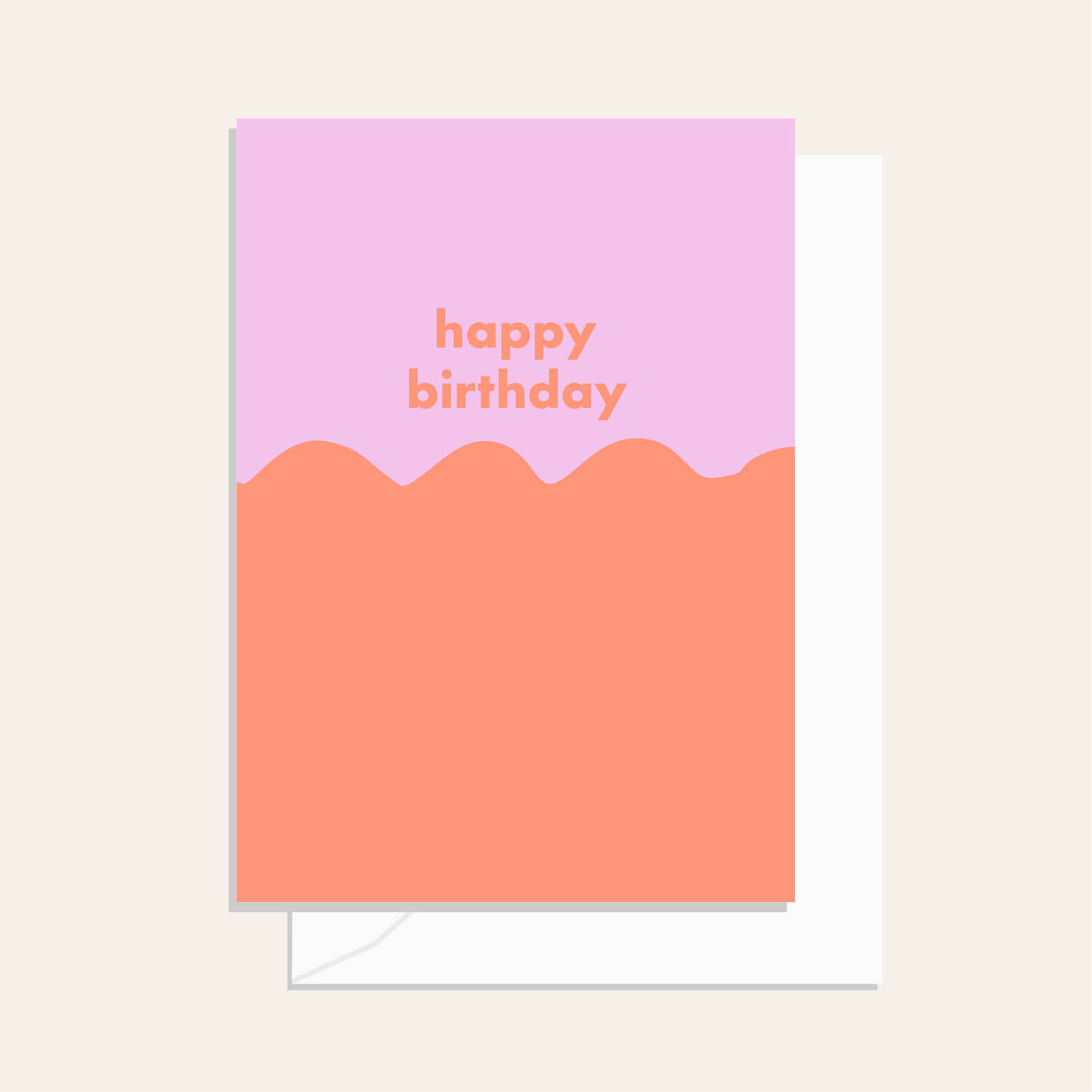 Wavy Birthday Coral