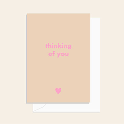 Thinking Of You Heart