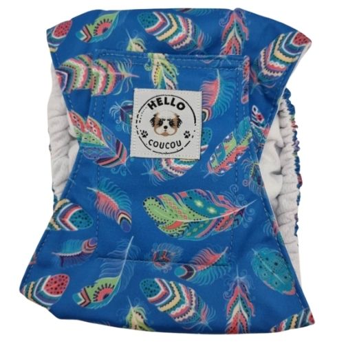 FEATHERS GALORE - Male DOG CAT  Nappies Diapers Pants BELLY BAND