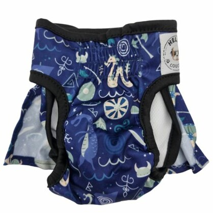PAWFECT VIKING - Female DOG CAT Nappies Diapers Pants