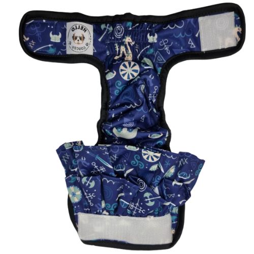 PAWFECT VIKING - Female DOG CAT Nappies Diapers Pants