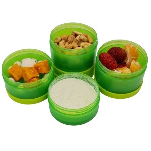 Wholesale Snack Tower GREEN 4 Tier Snack Bariatric Protein Powder Tub Diet Portion  Control - Hello Coucou - Fieldfolio