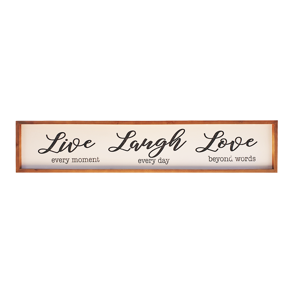 Wholesale LIVE LOVE LAUGH SIGN Urban Nest Living Fieldfolio