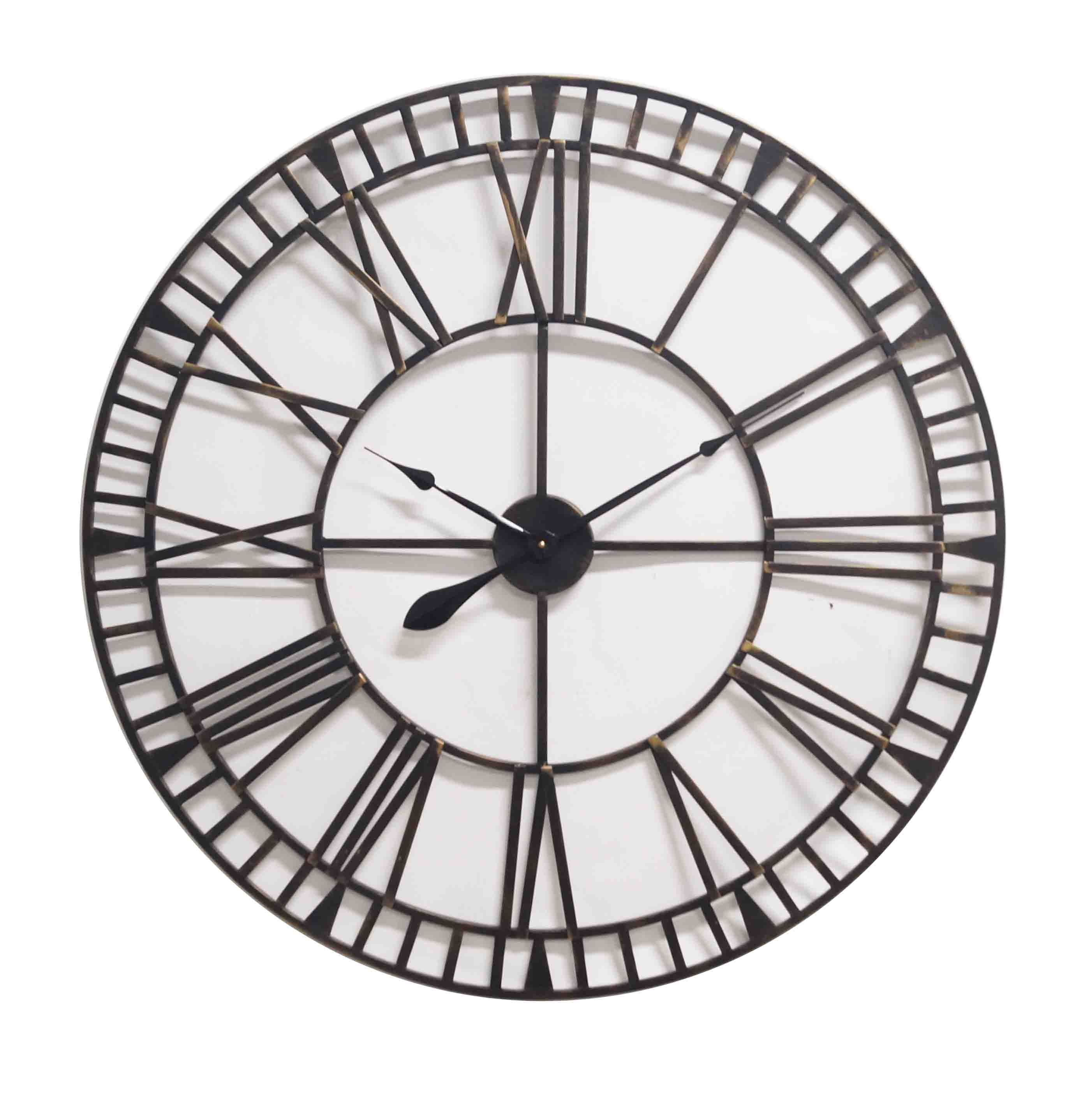 Wholesale METAL WALL CLOCK 90CM Urban Nest Living Fieldfolio