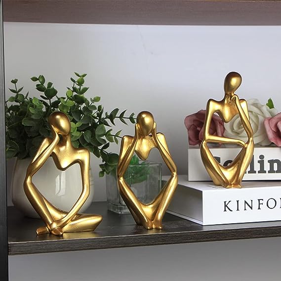 Wholesale GOLD YOGA PEOPLE STATUES - Urban Nest Living - Fieldfolio