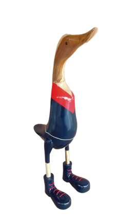 MELBOURNE FOOTBALL DUCK EXTRA LARGE
